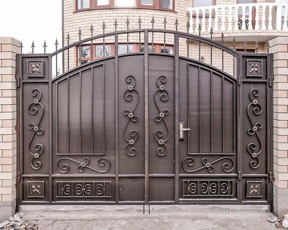 Металлические ворота